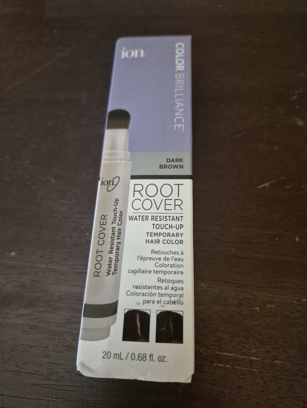 Color Brilliance Root Cover - Dark Brown Temporary Touch-Up